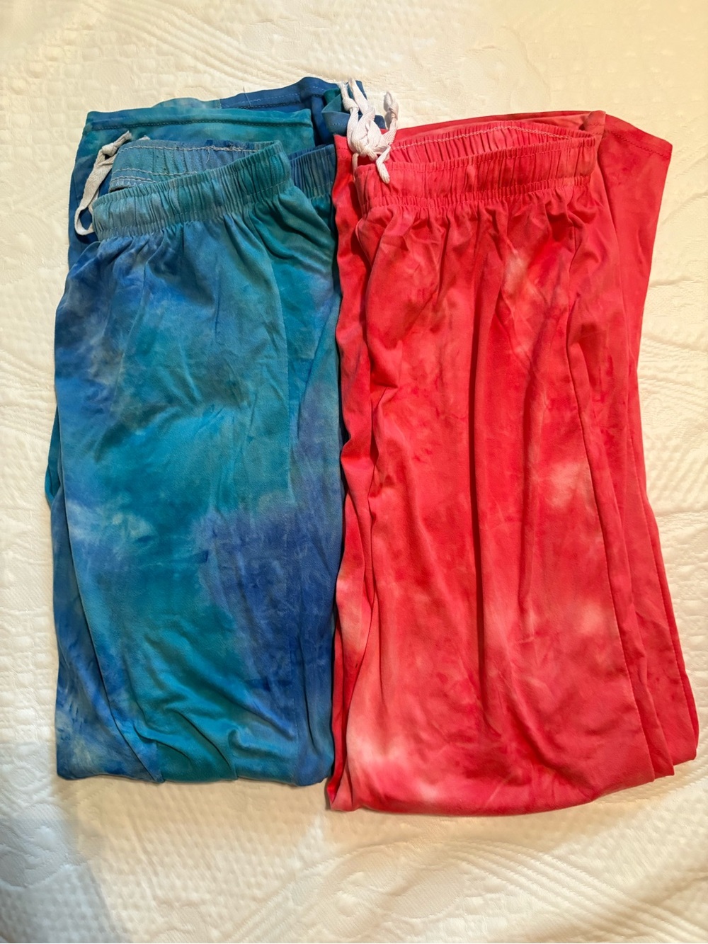 Hello Mello Tie Dye Lounge Pants Bundle Women’s Medium Lot of 2 Pack Bundle